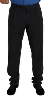 Dolce & Gabbana Gray Dress Trouser VENTANNI Dress Pants -   -  Dolce & Gabbana.